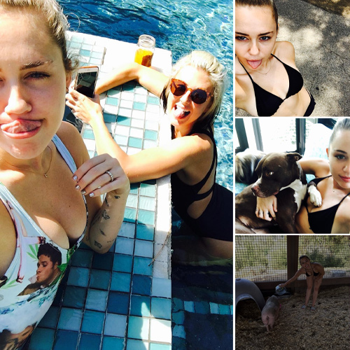 Miley Cyrus Sizzles in Sultry Swimsuit Snap on Instagram